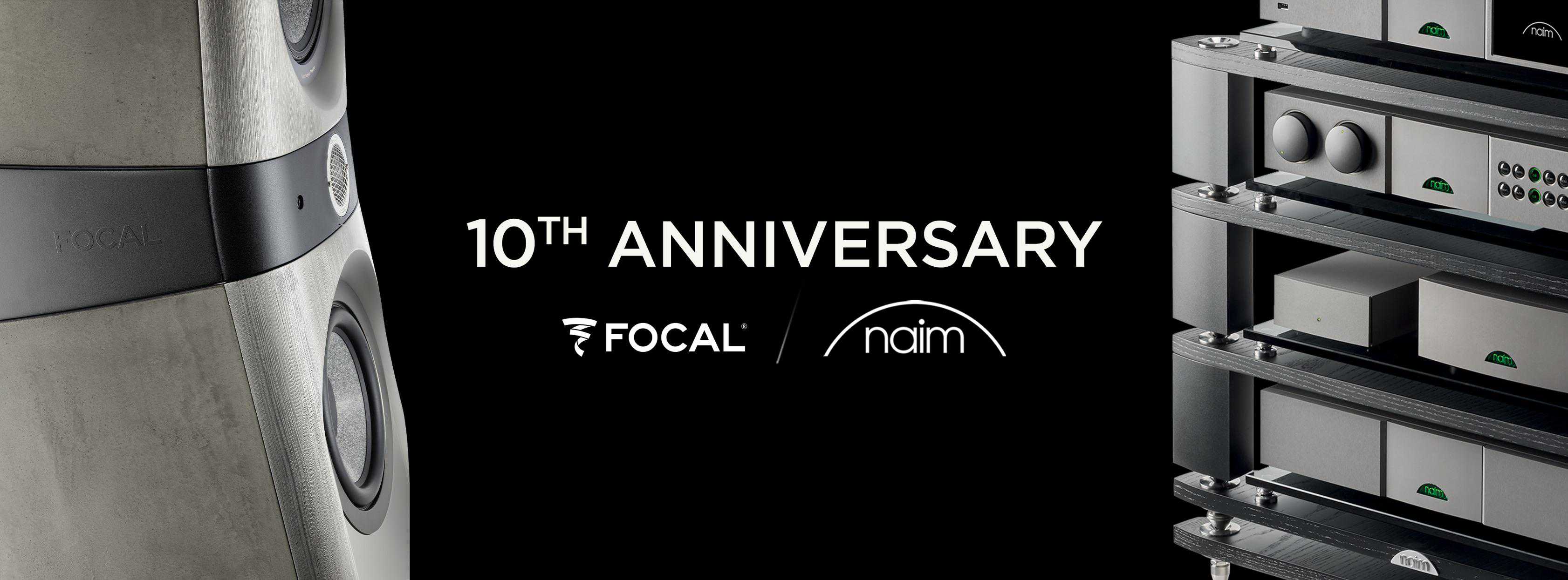 「新品」携手10周年！Focal、Naim推限量款Hi-Fi系统