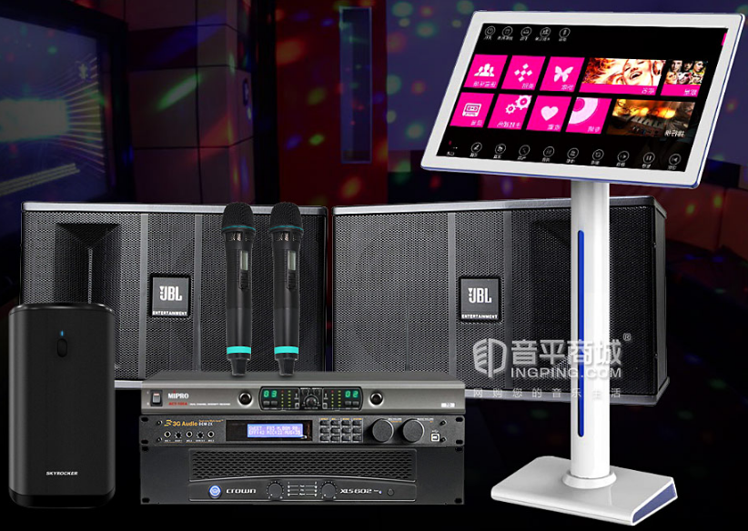 JBL ki82音箱搭配 皇冠 XLS 602D功放 kTVT套装