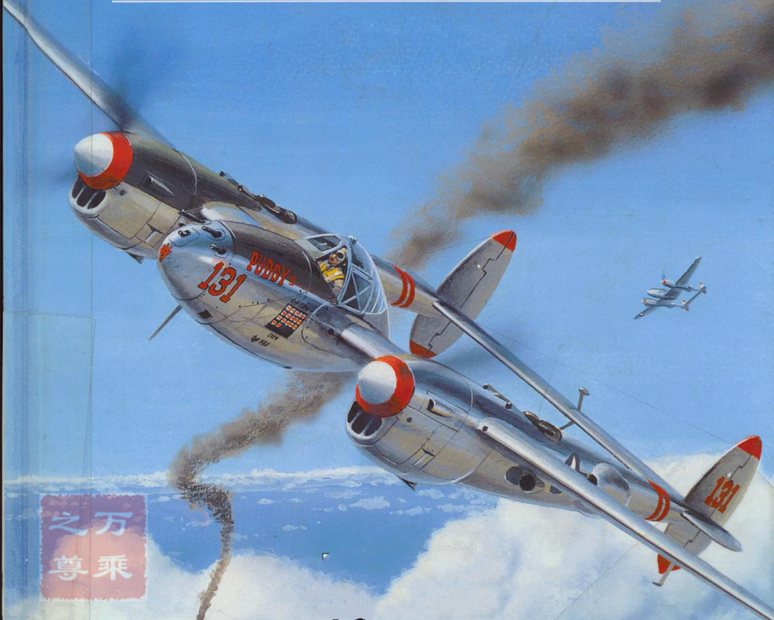 战场冤家，造型前卫的P-38战斗机和日本Ki-61战斗机优劣对比