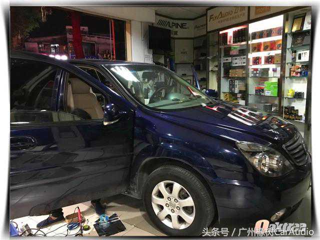 开平桥升汽车音响改装 GL8改装史太格STEG SQ650C 乐无止境